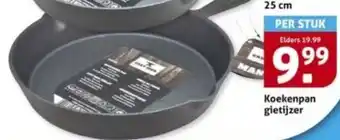 Hoogvliet Koekenpan gietijzer aanbieding