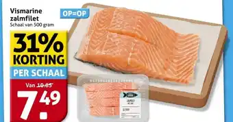 Hoogvliet Vismarine zalmfilet aanbieding