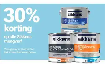 Inter Chalet Op alle sikkens mengverf aanbieding