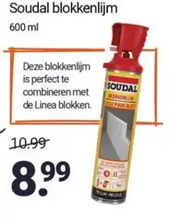 Inter Chalet Soudal blokkenlijm aanbieding