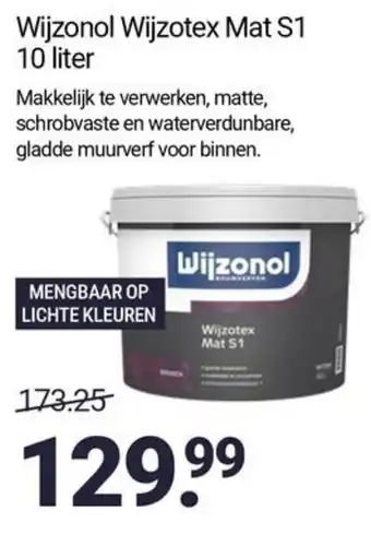 Inter Chalet Wijzonol Wijzotex Mat S1 aanbieding
