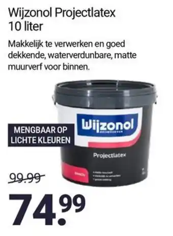 Inter Chalet Wijzonol Projectlatex aanbieding