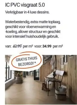 Inter Chalet IC PVC visgraat 5.0 aanbieding