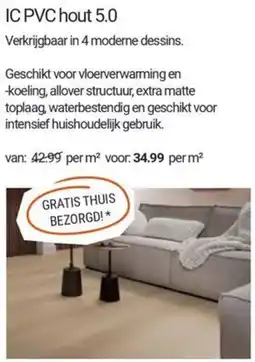 Inter Chalet IC PVC hout 5.0 aanbieding