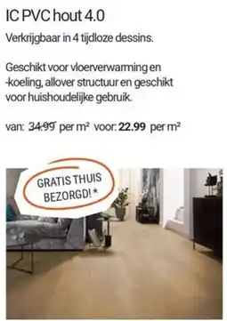 Inter Chalet IC PVC hout 4.0 aanbieding