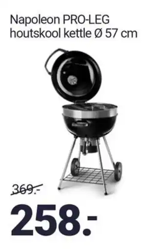 Inter Chalet Napoleon PRO LEG houtskool kettle aanbieding