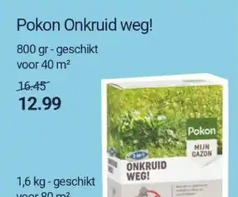 Inter Chalet Pokon Onkruid weg aanbieding