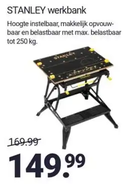 Inter Chalet STANLEY werkbank aanbieding