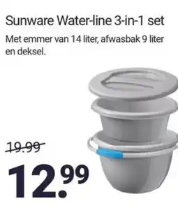 Inter Chalet Sunware Water line 3 in 1 set aanbieding