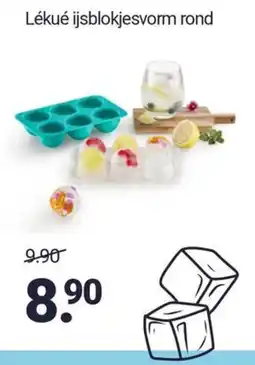 Inter Chalet Lékué ijsblokjesvorm rond aanbieding