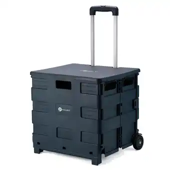 ANWB Packaway Boodschappenkrat Met Deksel Blauw aanbieding