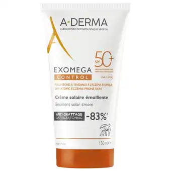 Douglas A-DERMA Exomega Control Solar Cream SPF50+ aanbieding