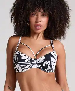 Hunkemoller Hunkemöller Bikinitop Mauritius Zwart aanbieding