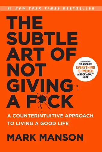 Amazon The Subtle Art of Not Giving a F*ck: A Counterintuitive Approach to Living a Good Life aanbieding