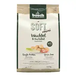 Zooplus 2,5kg Bosch HPC Zachte Mini Kwartel & Aardappel Droog hondenvoer aanbieding