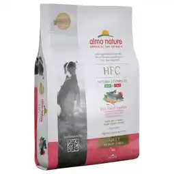 Zooplus 15% korting op Almo Nature honden droogvoer HFC 8 kg - Adult Hond M-L Zalm aanbieding