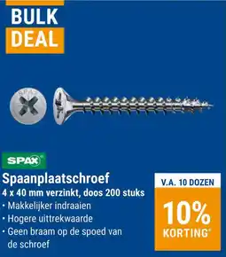 Jongeneel Spaanplaatschroef aanbieding