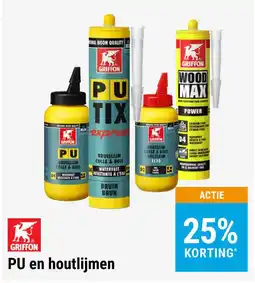 Jongeneel PU PU en houtlijmen aanbieding