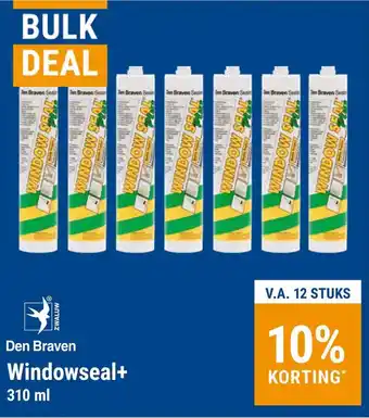 Jongeneel Den Braven Windowseal+ aanbieding