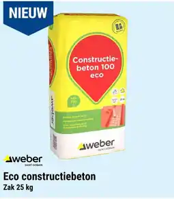 Jongeneel Eco constructiebeton aanbieding