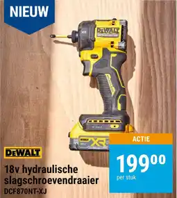 Jongeneel 18v hydraulische slagschroevendraaier DCF870NT-XJ aanbieding