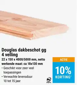 Jongeneel Douglas dakbeschot gg 4 velling aanbieding