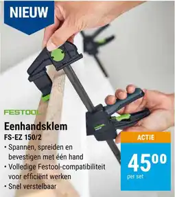 Jongeneel Eenhandsklem FS EZ 150/2 aanbieding