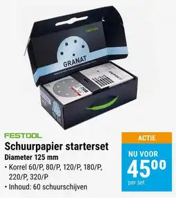 Jongeneel Schuurpapier starterset aanbieding