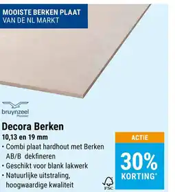 Jongeneel Bruynzeel Decora Berken aanbieding