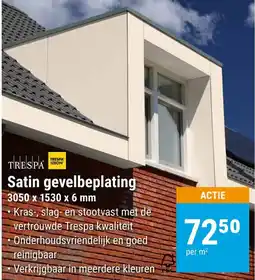 Jongeneel Satin gevelbeplating aanbieding