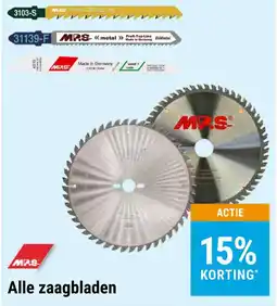 Jongeneel Alle zaagbladen aanbieding