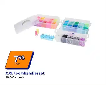 Action XXL loombandjesset aanbieding