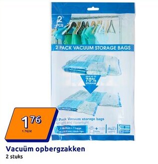Action Vacuüm opbergzakken aanbieding