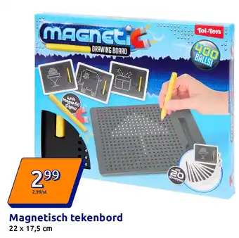Action Magnetisch tekenbord aanbieding