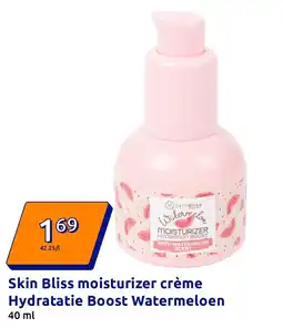 Action Skin Bliss moisturizer crème Hydratatie Boost Watermeloen aanbieding