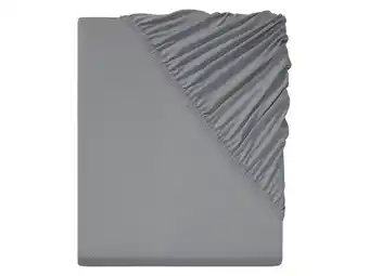 Lidl LIVARNO home Jersey hoeslaken 90-100 x 200 cm aanbieding