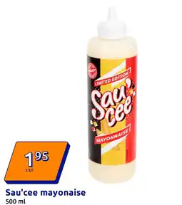Action Sau'cee mayonaise aanbieding