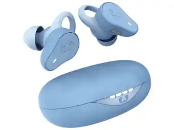 MediaMarkt Fresh 'n Rebel Twins Move Oordopjes Licht Blauw aanbieding