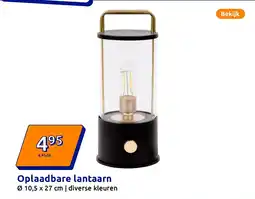Action Oplaadbare lantaarn aanbieding