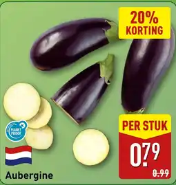 ALDI Aubergine aanbieding
