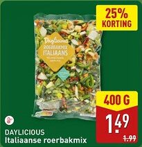 ALDI DAYLICIOUS Italiaanse roerbakmix aanbieding