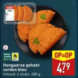 ALDI Hongaarse gehakt cordon bleu aanbieding