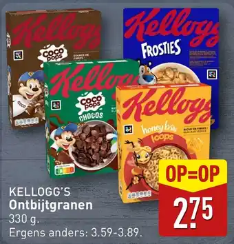 ALDI KELLOGG'S Ontbijtgranen aanbieding