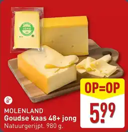ALDI MOLENLAND Goudse kaas 48+ jong aanbieding
