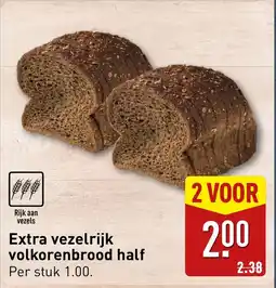 ALDI Extra vezelrijk volkorenbrood half aanbieding