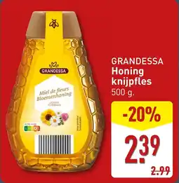 ALDI Honing knijpfles aanbieding