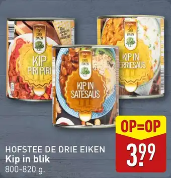 ALDI Kip in blik aanbieding