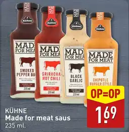 ALDI Made for meat saus aanbieding