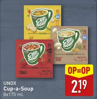 ALDI Cup-a-Soup aanbieding