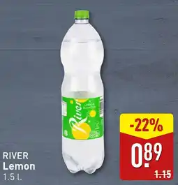 ALDI RIVER Lemon aanbieding
